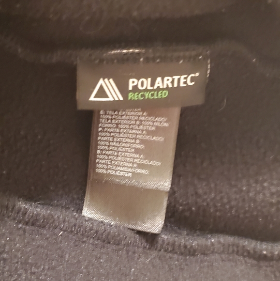 Vintage Rare North Face Denali Black with Light Blue Accents Fleece Jacket - Picture 4 of 10